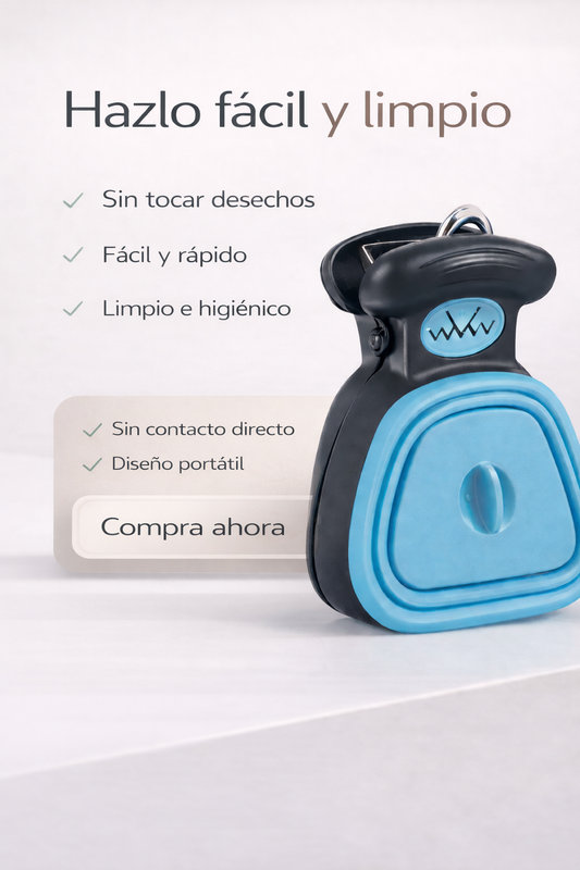 No Touch Pet Recogedor de excremento de mascotas