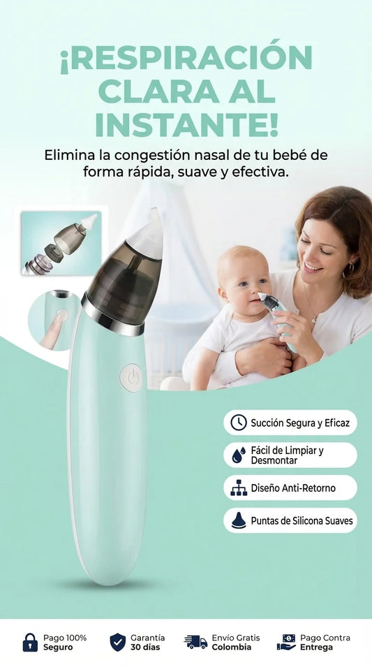 Extractor Nasal De Bebe Recargable BabyBreathe Pro™